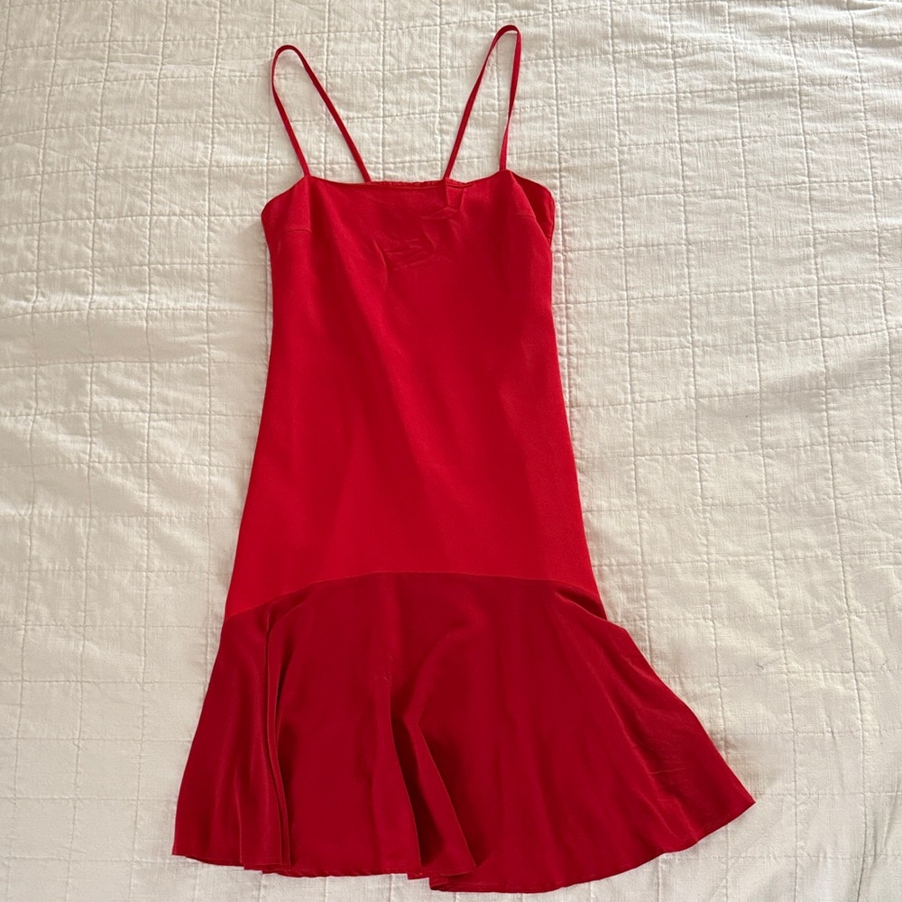Versus By Versace Red Mini Dress